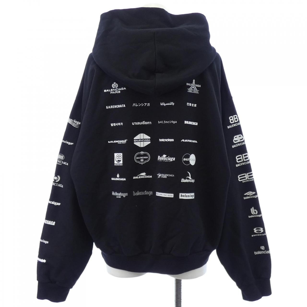 バレンシアガ BALENCIAGA 726241 TNVQ8 UNISEX パーカー