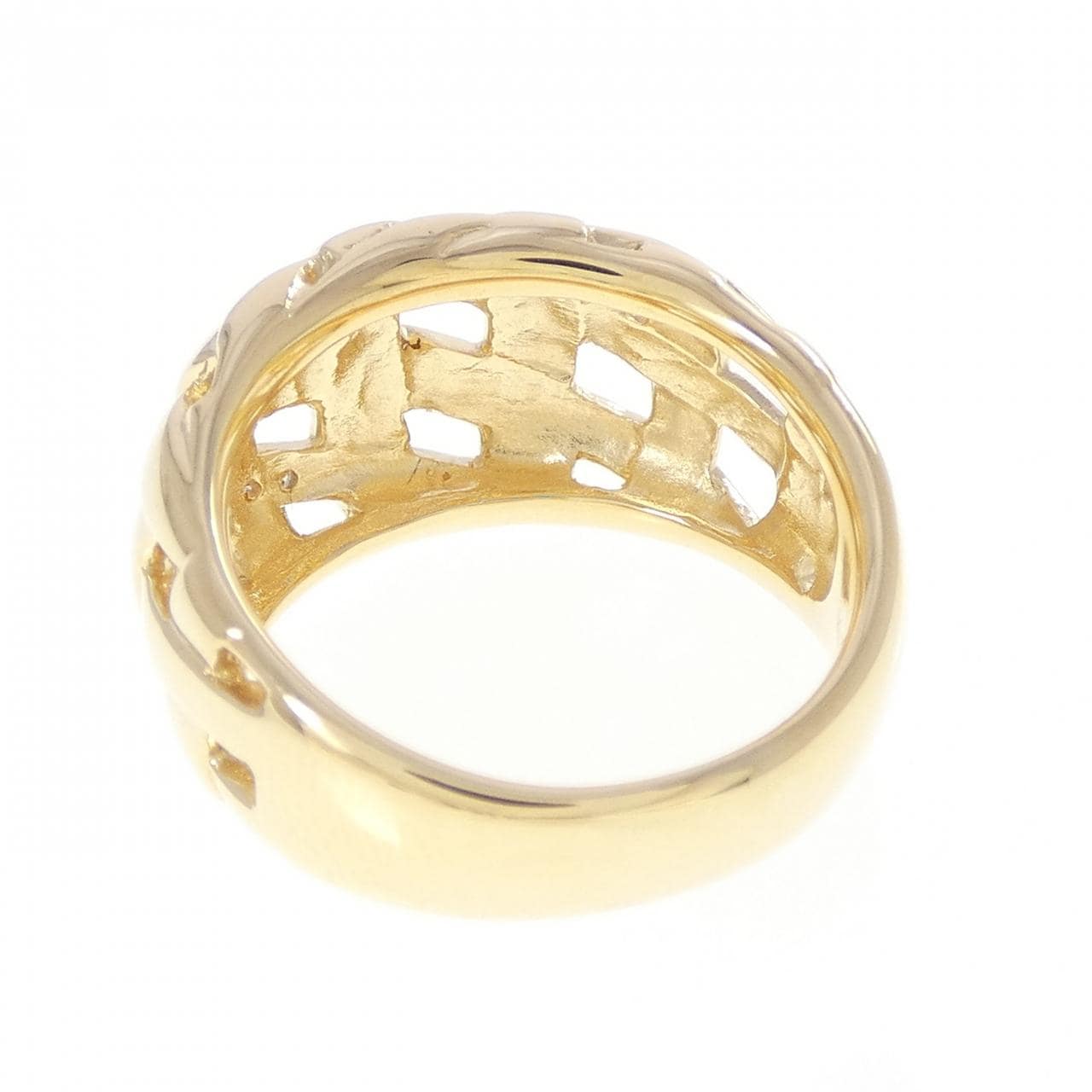 K18YG ダイヤモンド リング 0.05CT