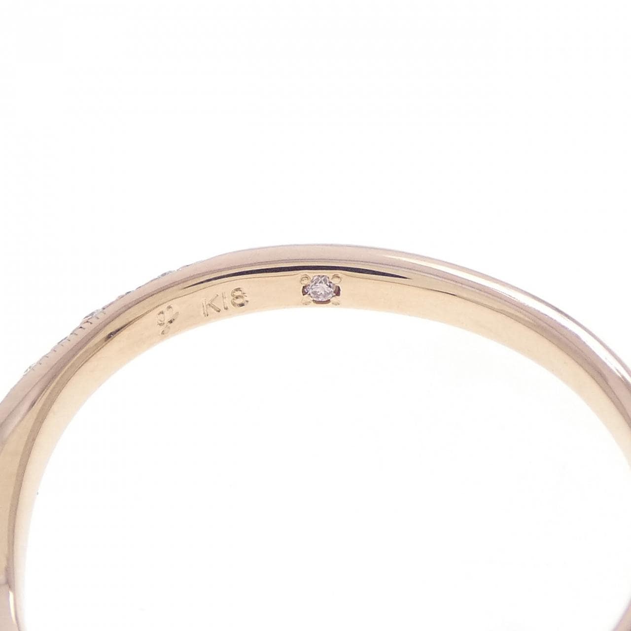 K18PG ダイヤモンド リング 0.06CT