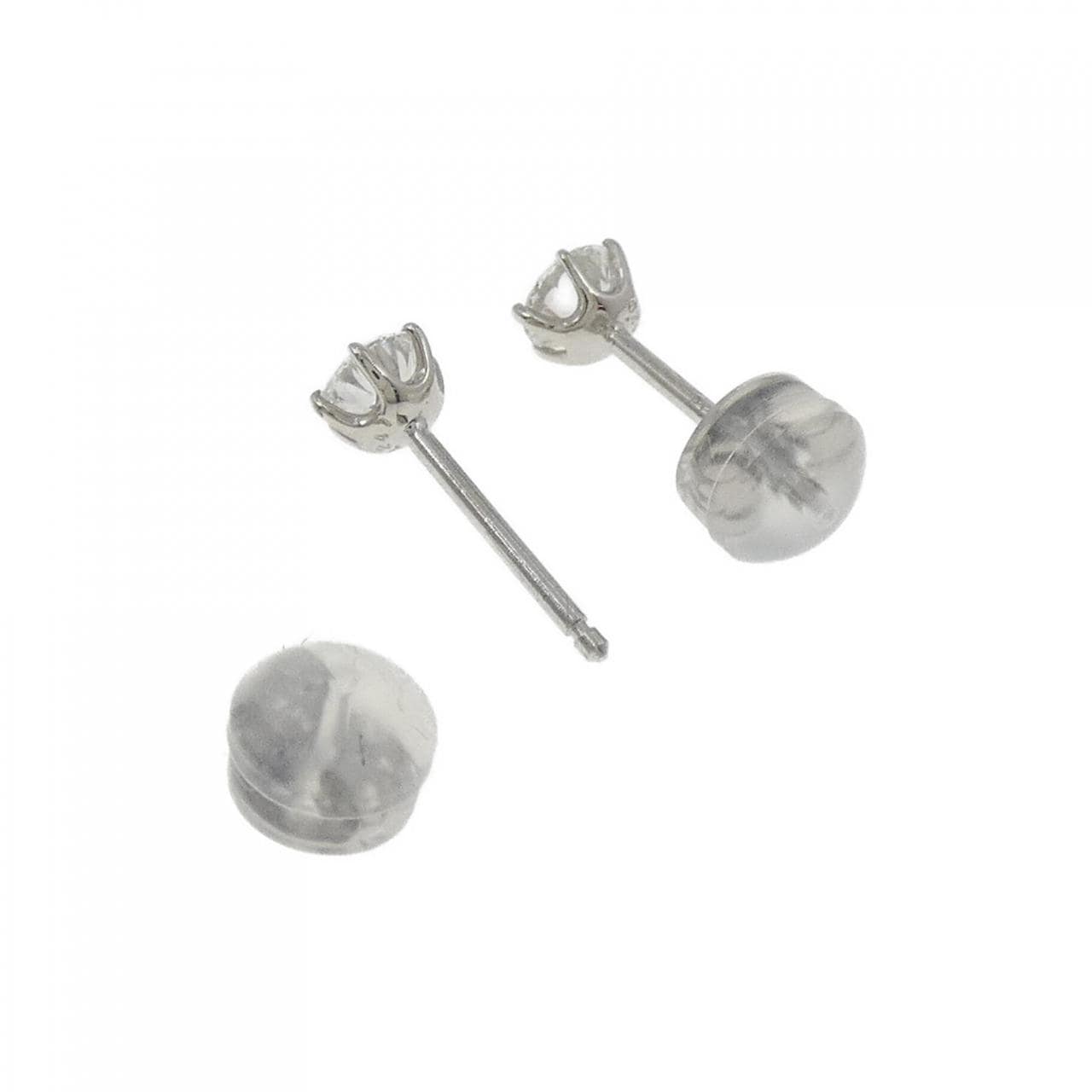 PT900鑽石耳環 0.247CT 0.241CT E IF 3EXT H&C