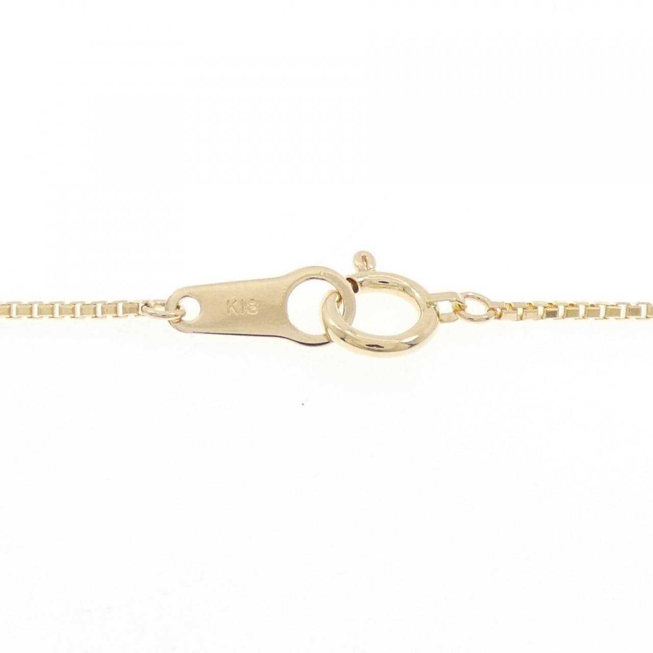 K18YG ダイヤモンド ネックレス 0.27CT