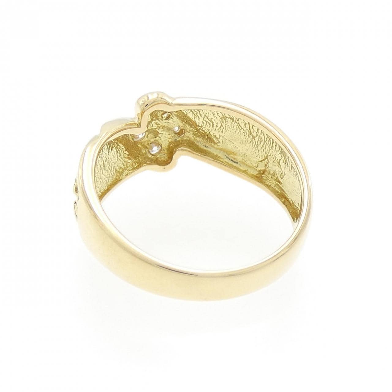 K18YG ダイヤモンド リング 0.10CT