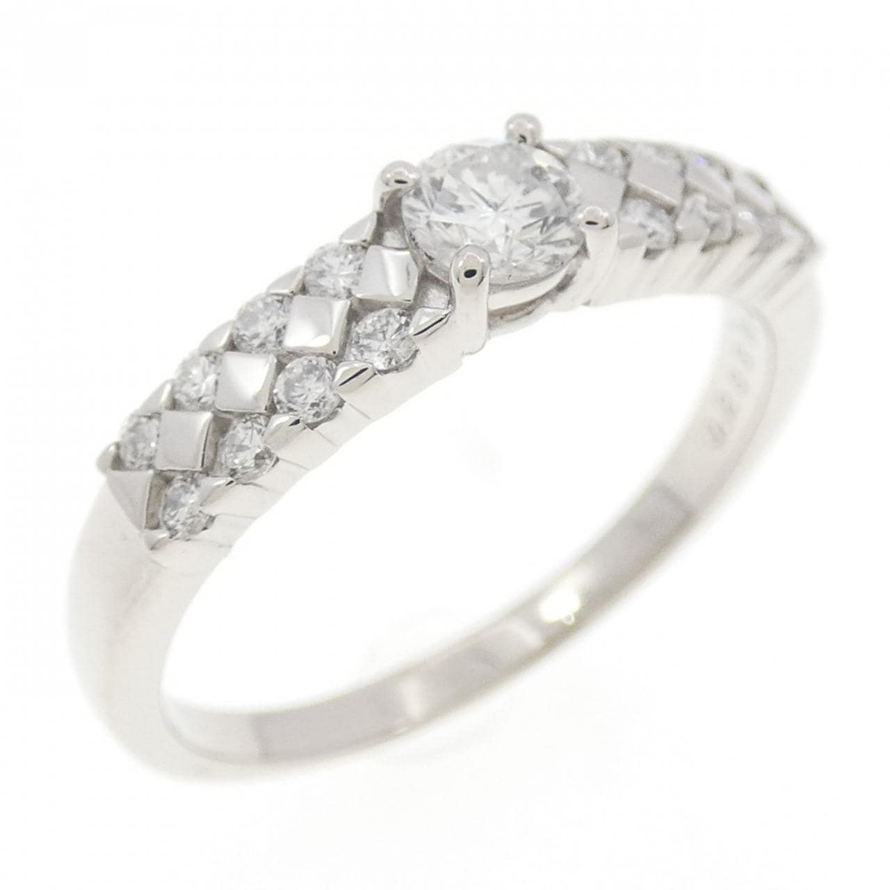 PT950 ダイヤモンド リング 0.233CT