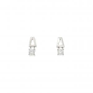PT/PT900 ダイヤモンド ピアス 0.10CT