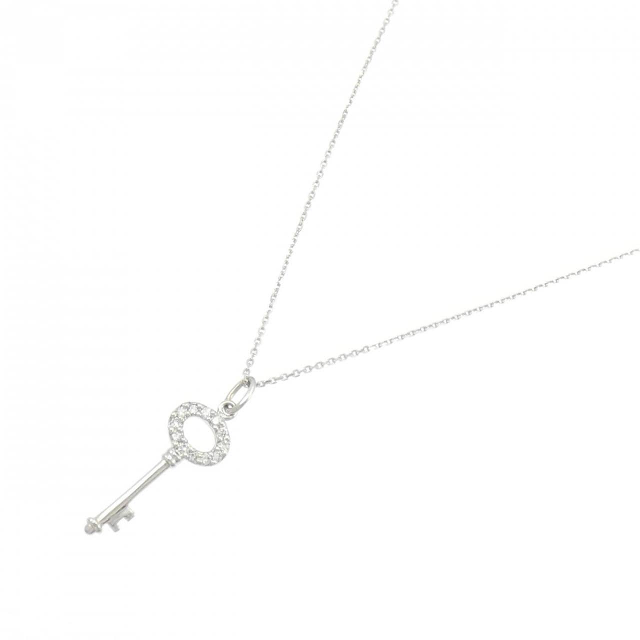 PT900/PT850 キー ダイヤモンド ネックレス 0.15CT