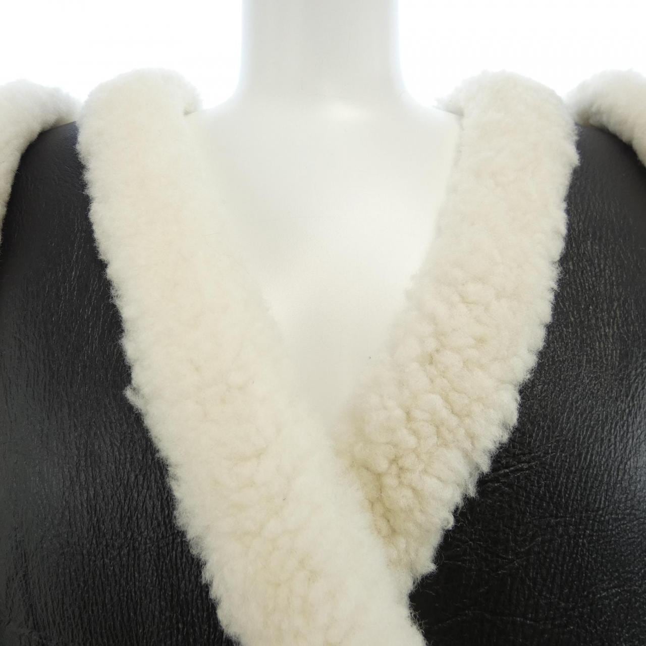 CELINE Celine mouton jacket