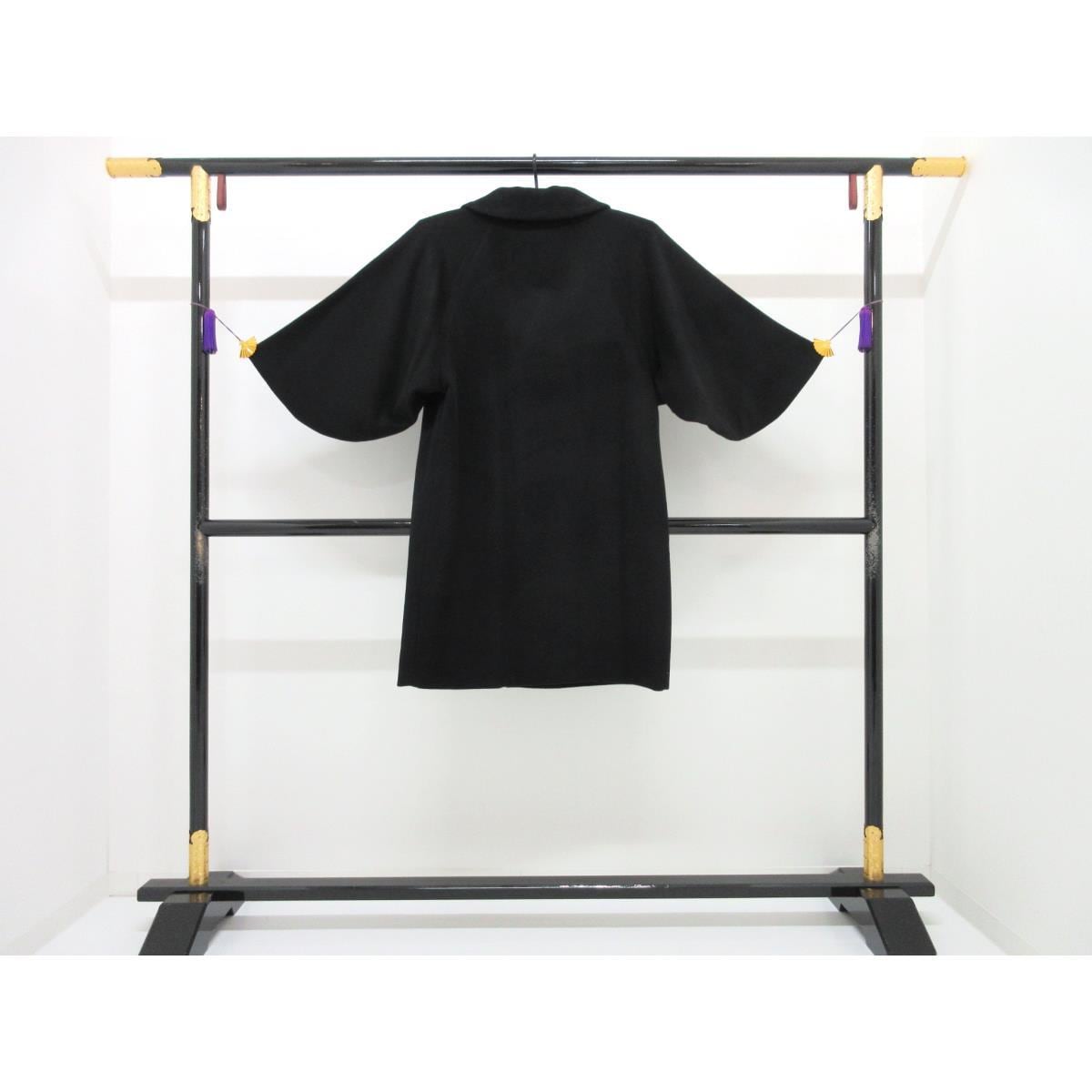 【新品】お洒落コート カシミヤ混 ヘチマ衿