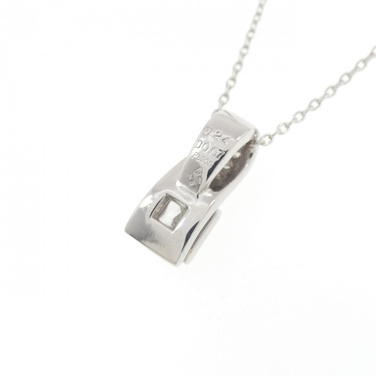 PT900/PT850 ダイヤモンド ネックレス 0.24CT