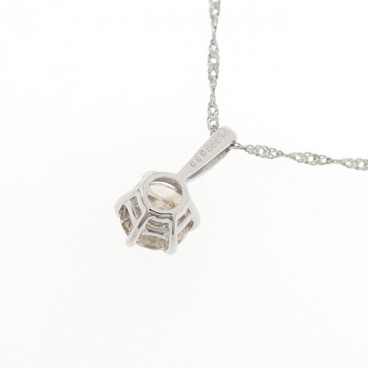 PT999/PT850 ダイヤモンド ネックレス 0.30CT