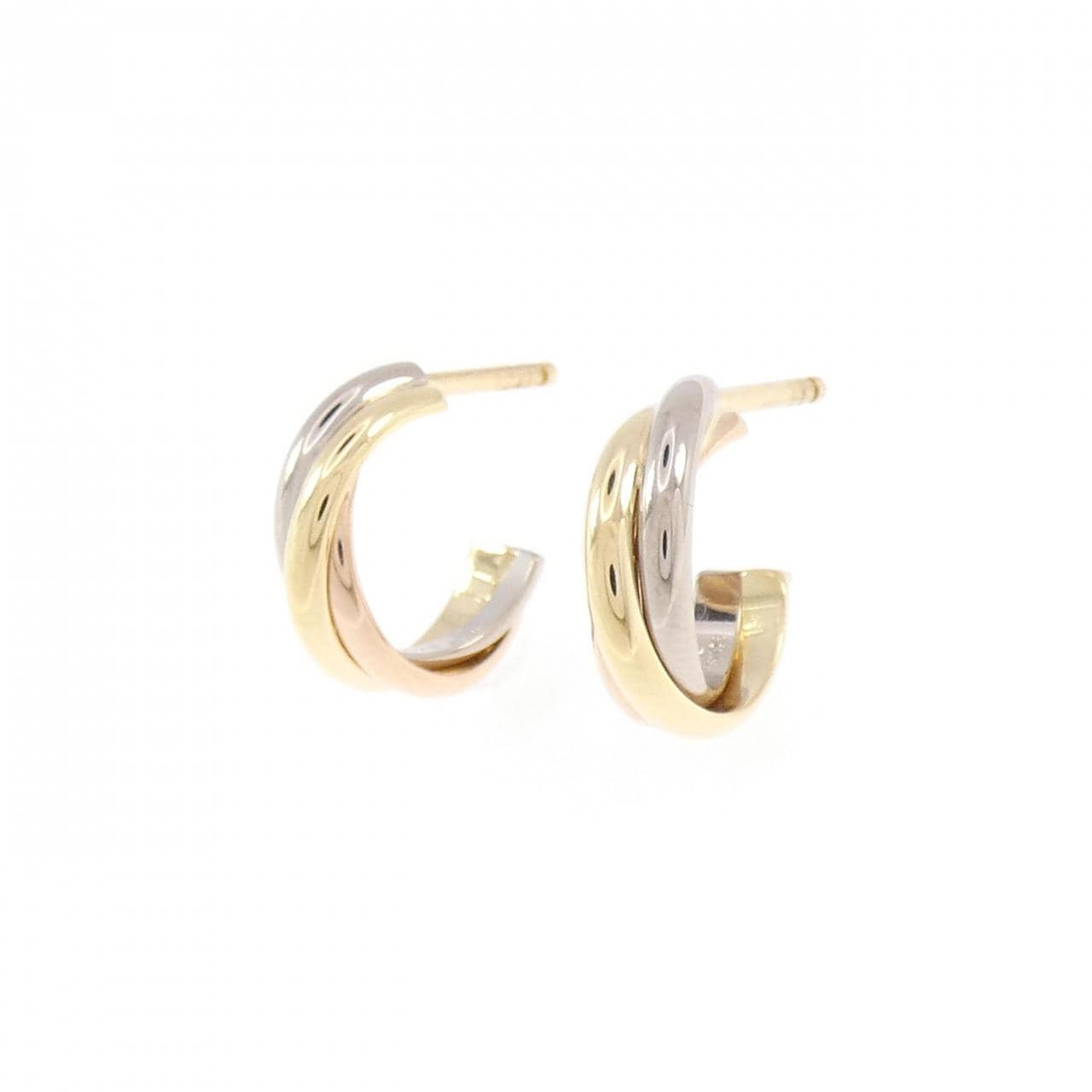 カルティエ トリニティ スモール ピアス