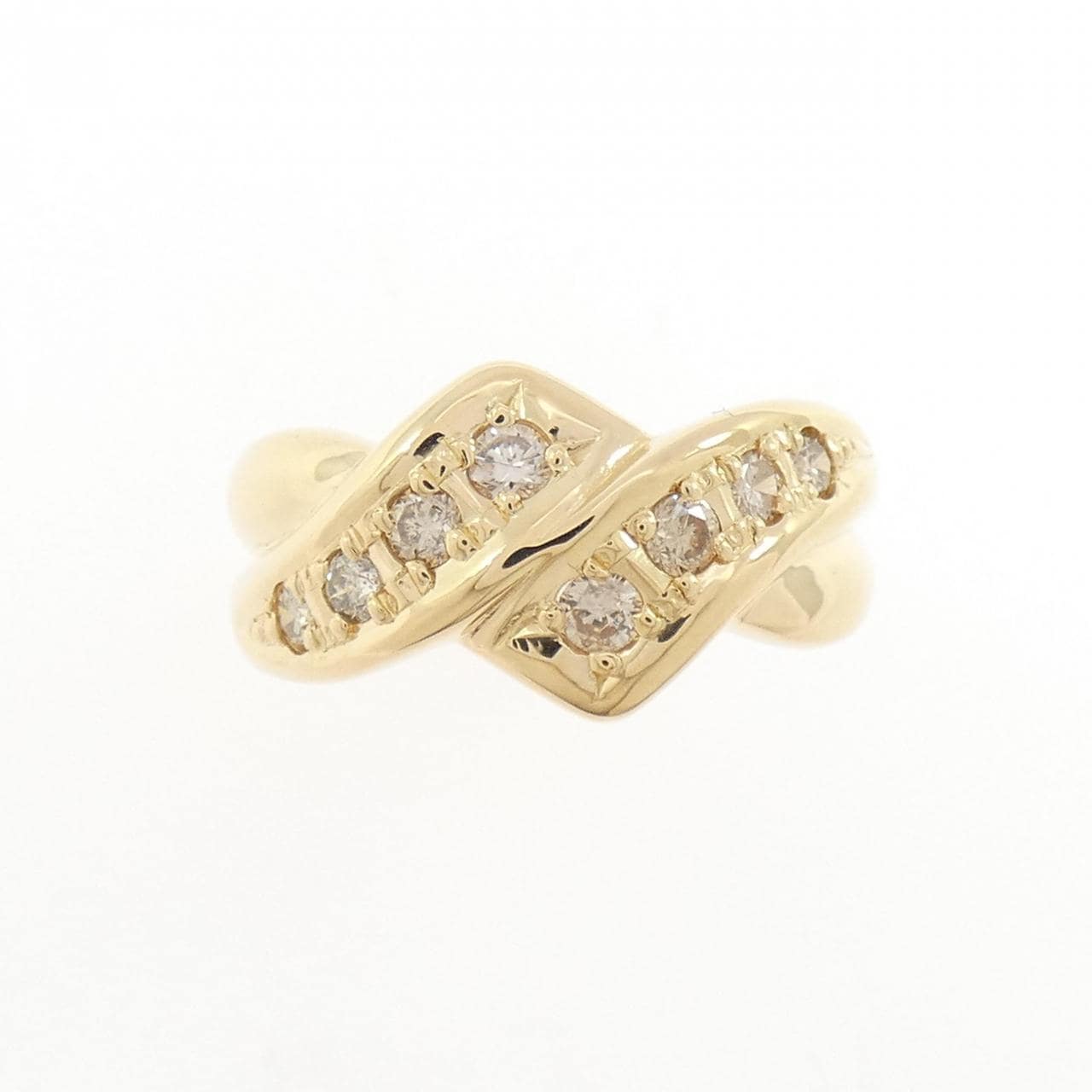 K18YG ダイヤモンド リング 0.30CT