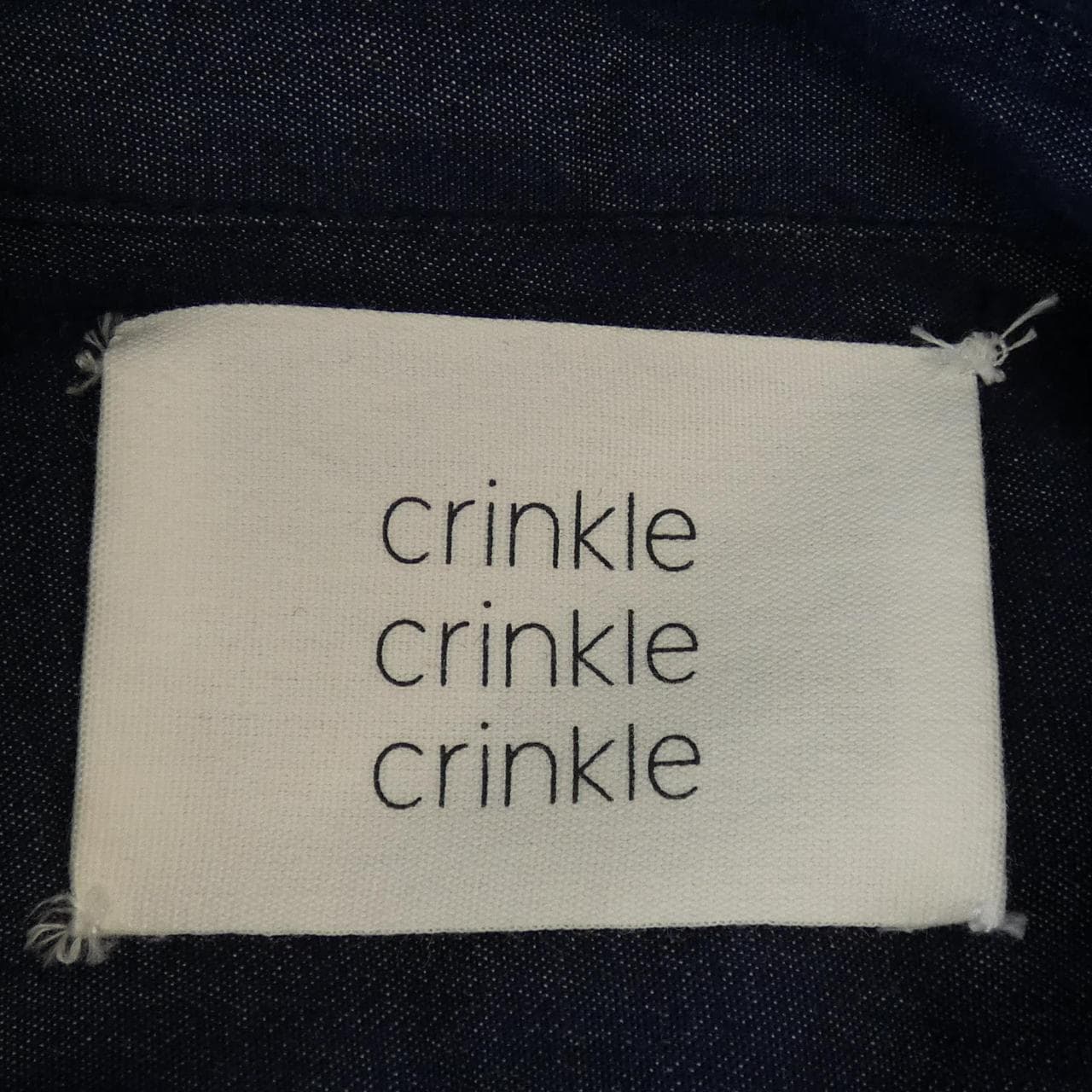 CRINKLE CRINKLE シャツ