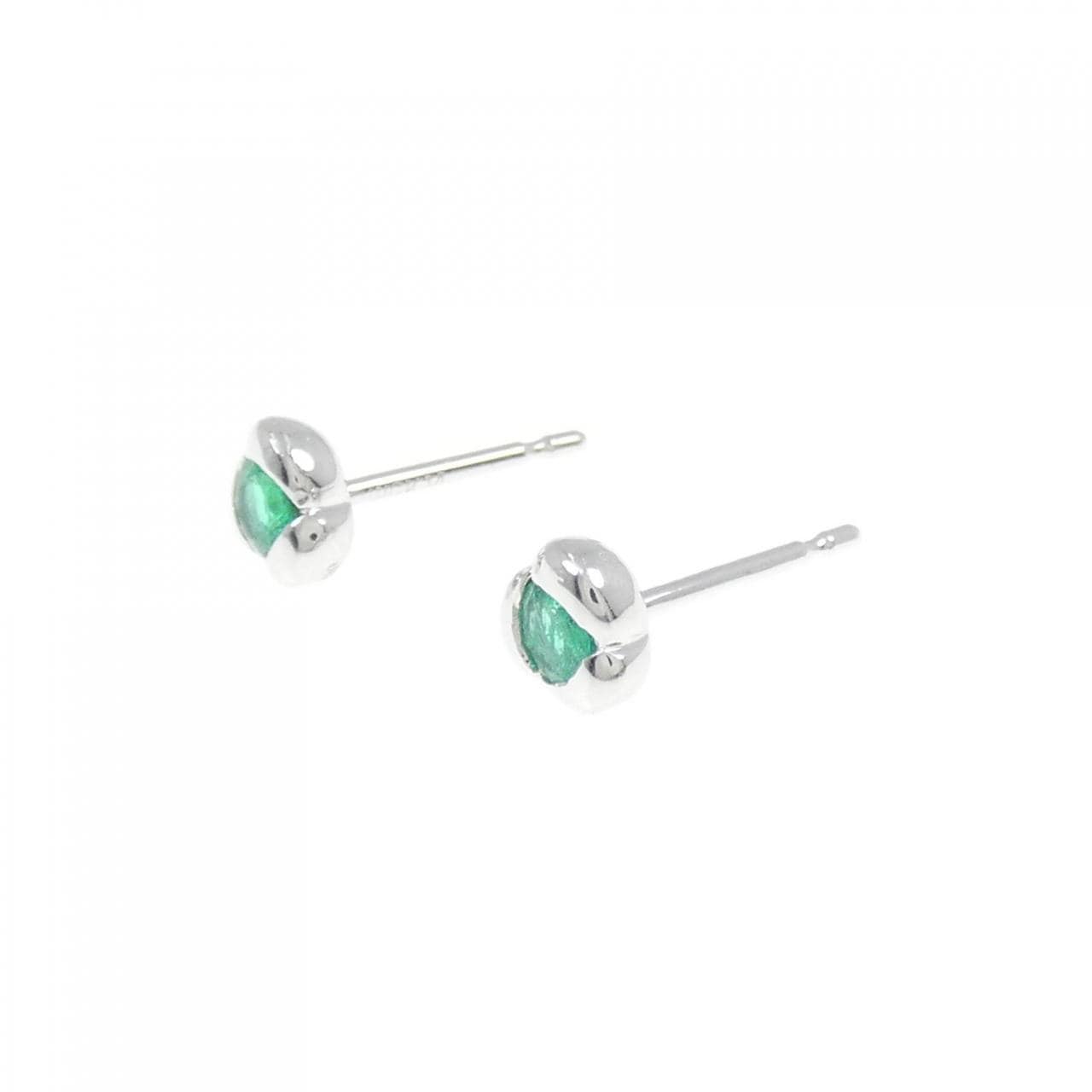 PT/K14WG翡翠耳釘0.26CT