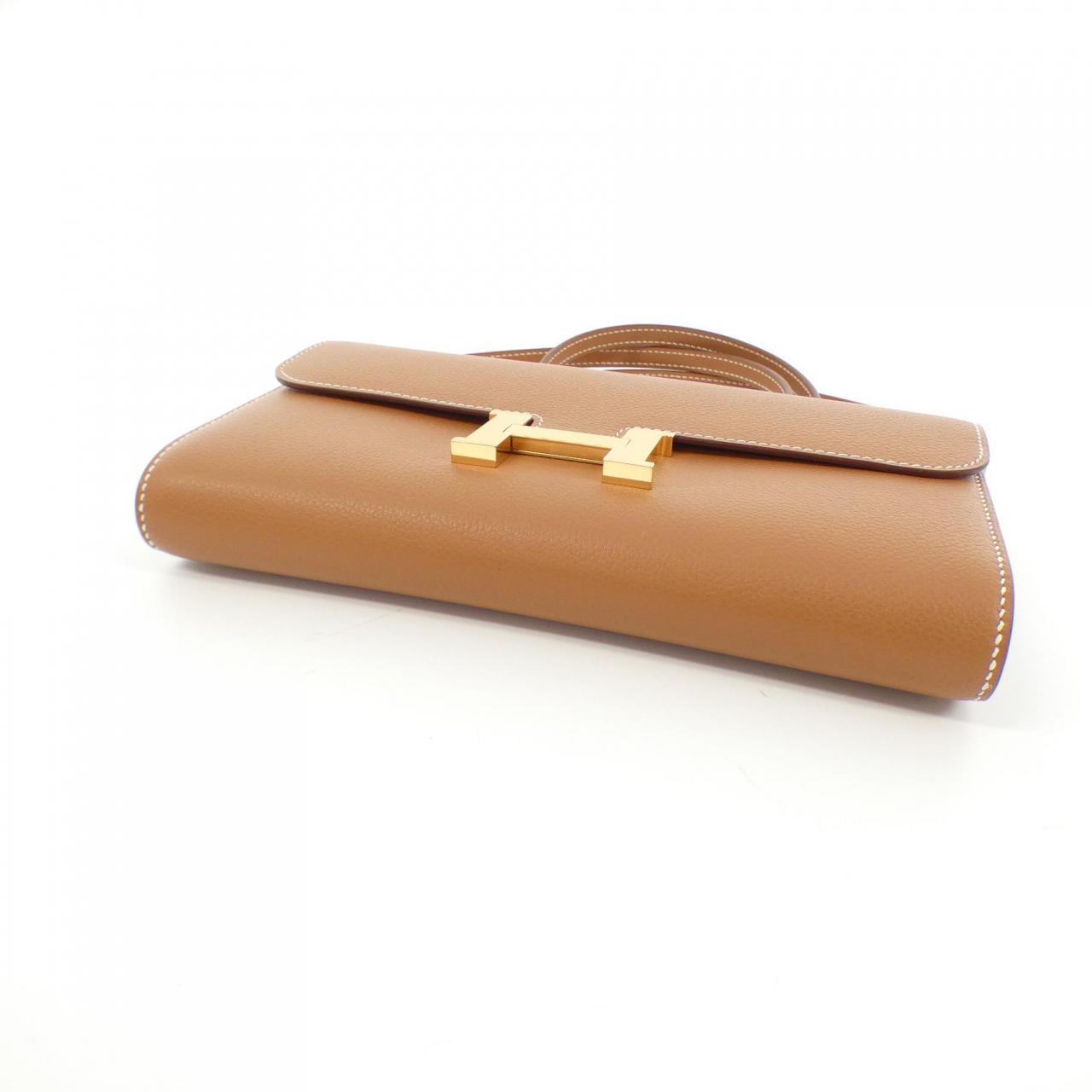 [未使用品] HERMES Constance Long To Go 080126CC 单肩钱包