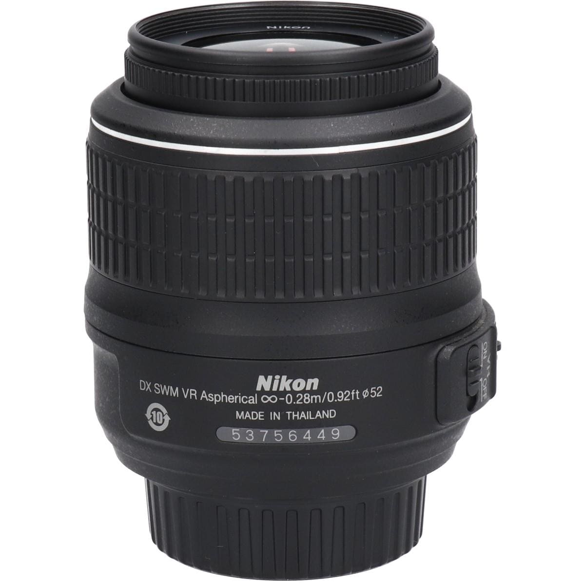 ＡＦ－Ｓ　ＤＸ１８－５５ｍｍ　Ｆ３．５－５．６Ｇ　ＶＲ