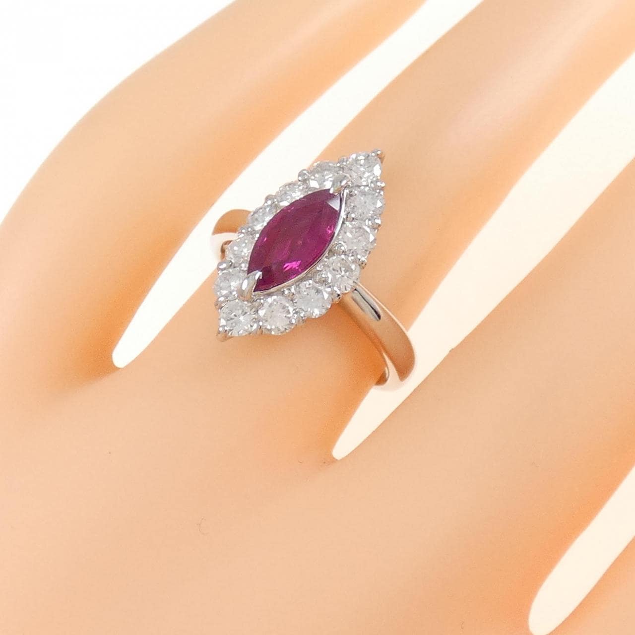 PT ルビー リング 1.00CT