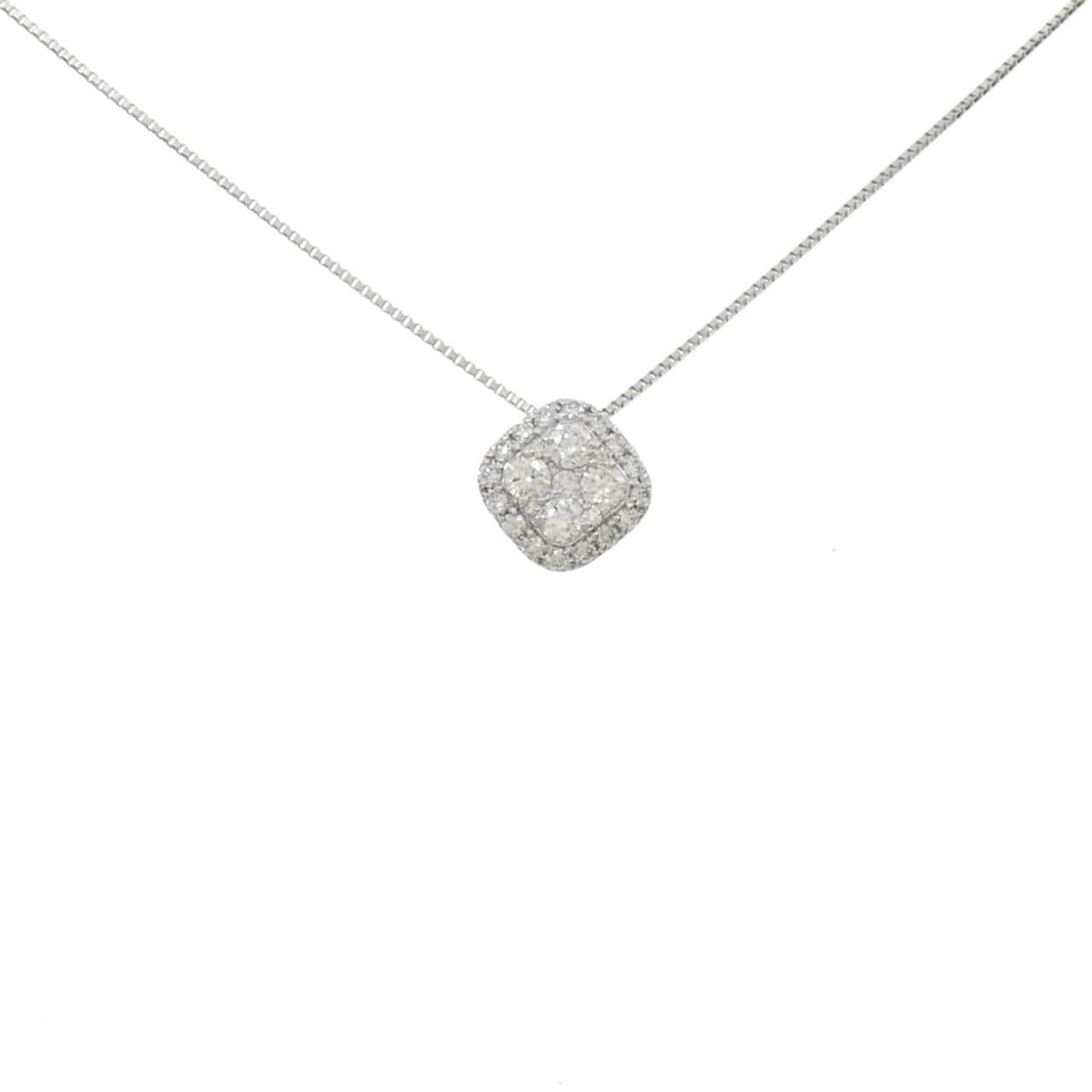 PT ダイヤモンド ネックレス 0.50CT