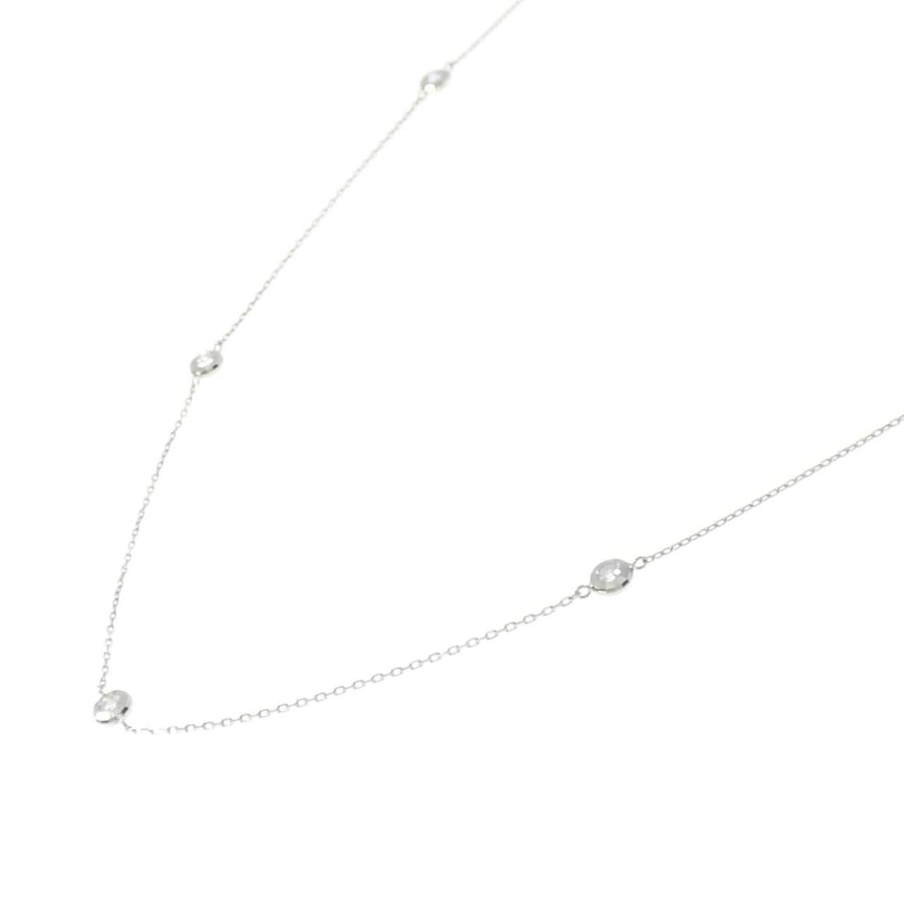 [BRAND NEW] PT Diamond Necklace 0.503CT