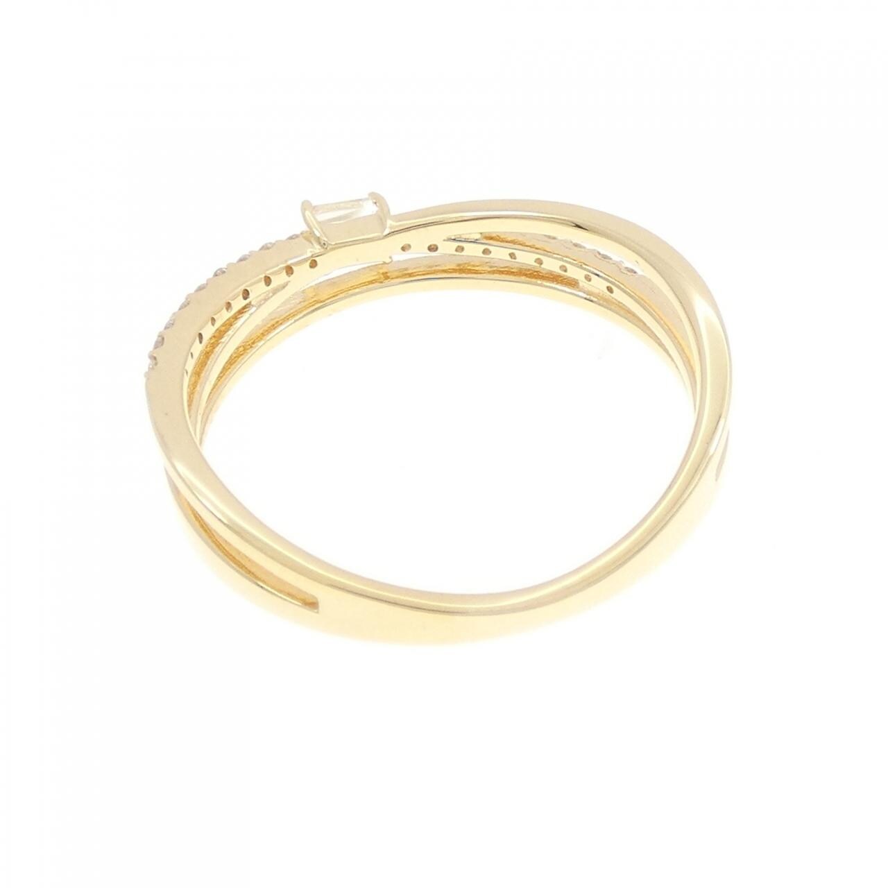 【新品】K18YG ダイヤモンド リング 0.15CT