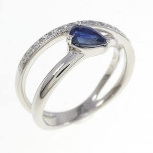 PT900 サファイヤ リング 0.61CT