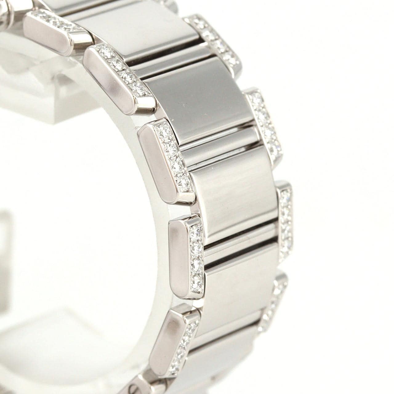 カルティエ タンクフランセーズSM WG/D･ブレスハーフD WE1002SC WG クォーツ