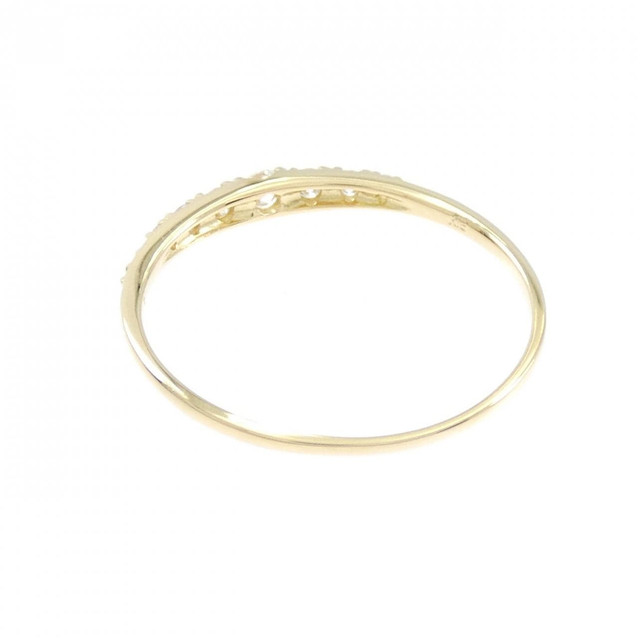 【リメイク】K18YG ダイヤモンド リング 0.15CT