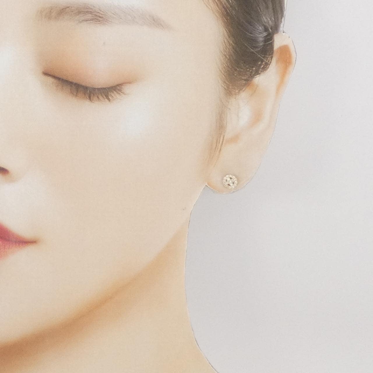 【リメイク】K18YG ダイヤモンド ピアス 0.20CT