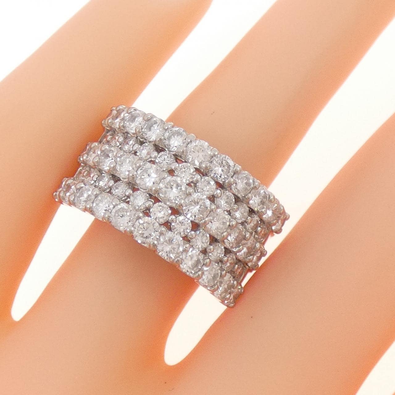 PT ダイヤモンド リング 3.00CT