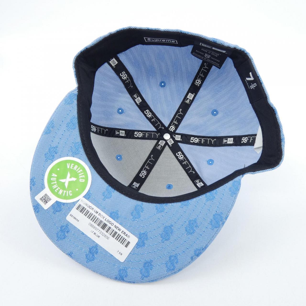 シュプリーム SUPREME NEW ERA MONOGRAM BOX LOGO キャップ