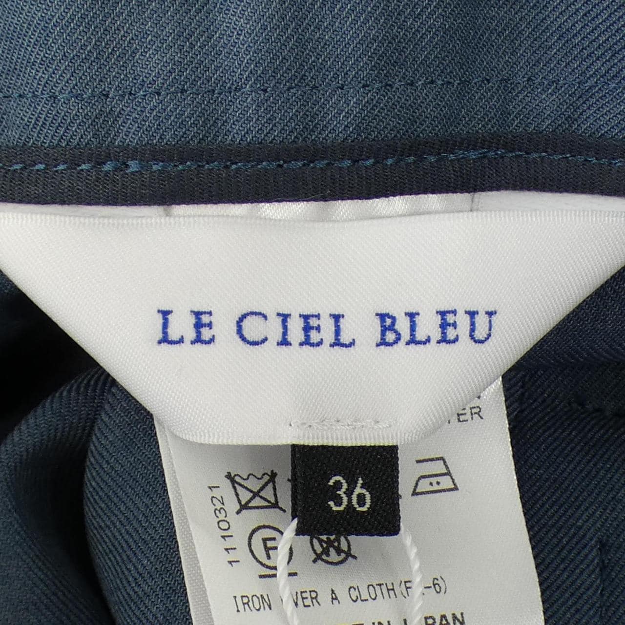ルシェルブルー LE CIEL BLEU 25S68515 パンツ