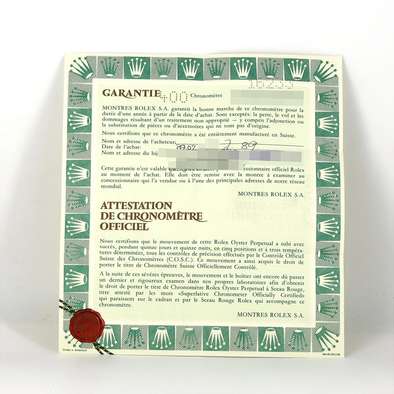 ロレックス デイトジャスト 16233 SSxYG 自動巻 R番