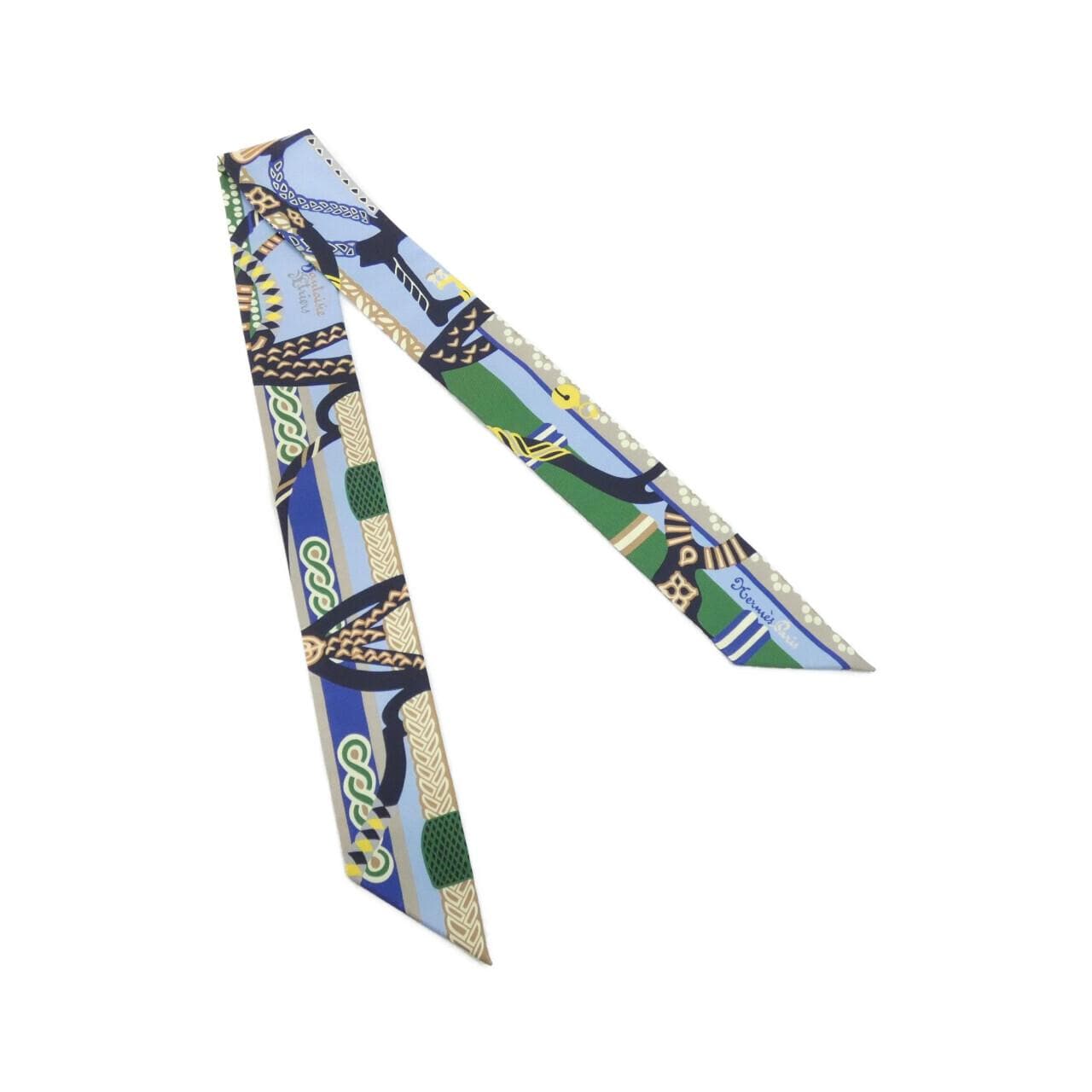 エルメス FANTAISIE D'ETRIERS ツイリー 063921S スカーフ