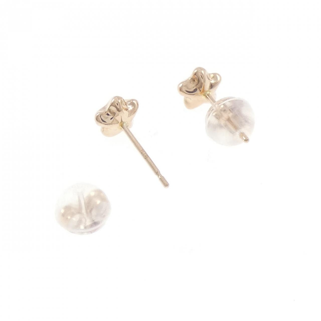 K18PG スター ピアス