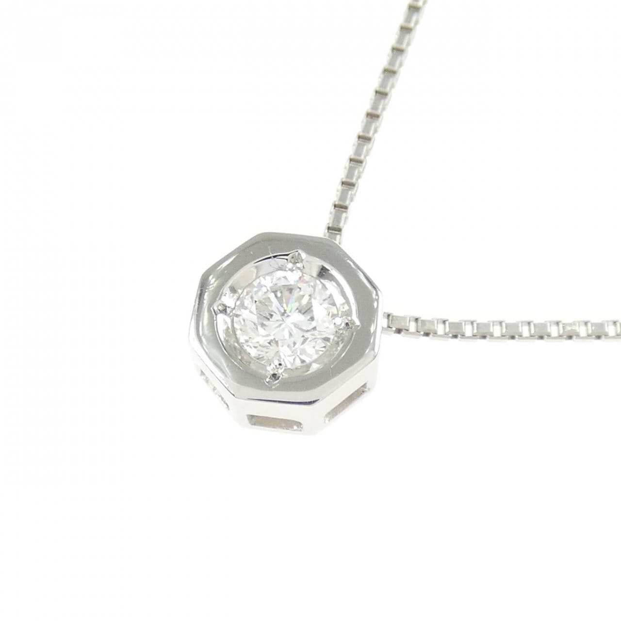 PT900/PT850 ダイヤモンド ネックレス 0.33CT