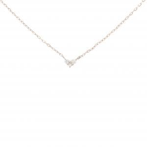 エテ ハート ダイヤモンド ネックレス 0.01CT