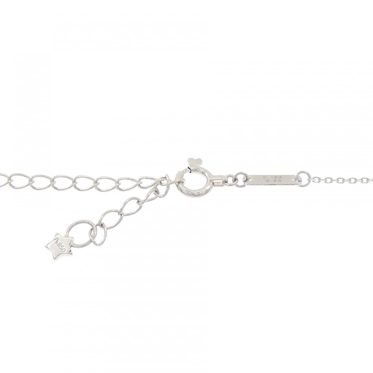 スタージュエリー ダイヤモンド ネックレス 0.106CT
