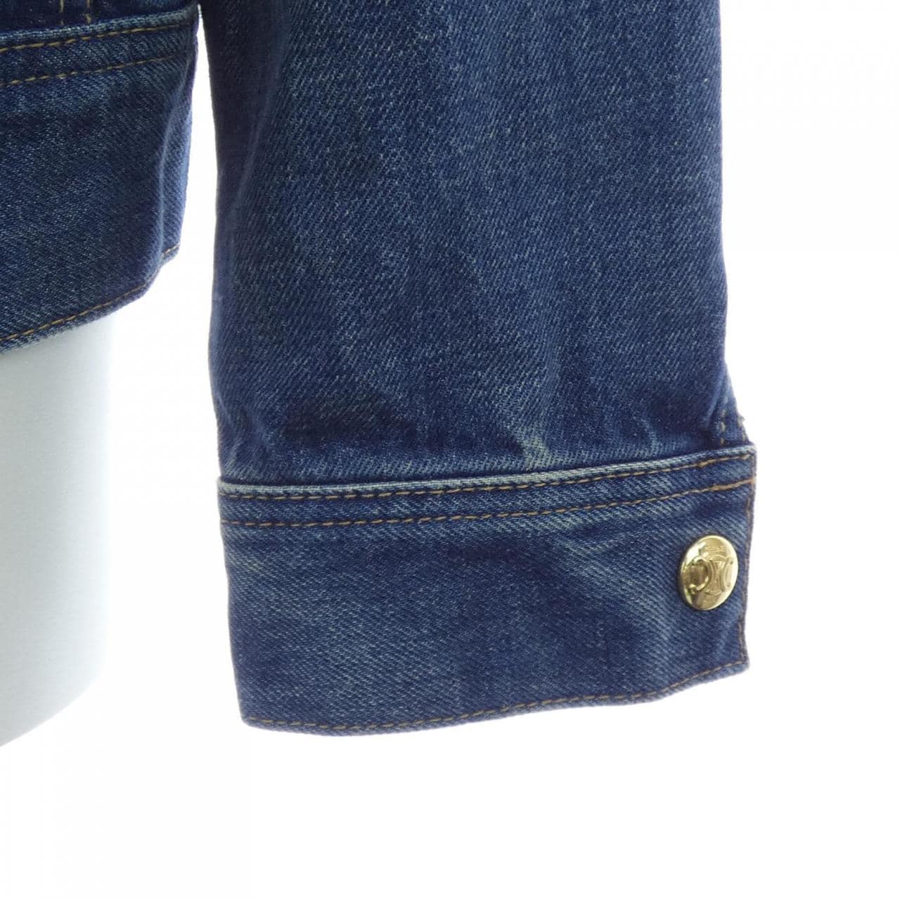 CELINE Triomphe 2Q827365M denim jacket