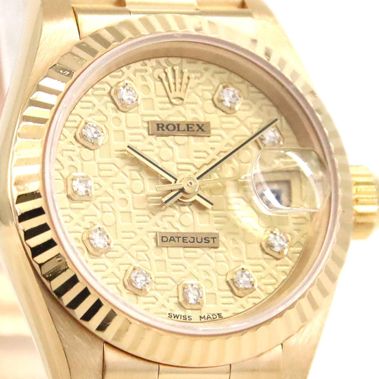 ロレックス デイトジャスト 69178G YG 自動巻 W番