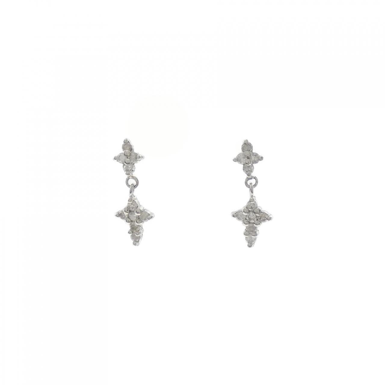 PT ダイヤモンド ピアス 0.2CT