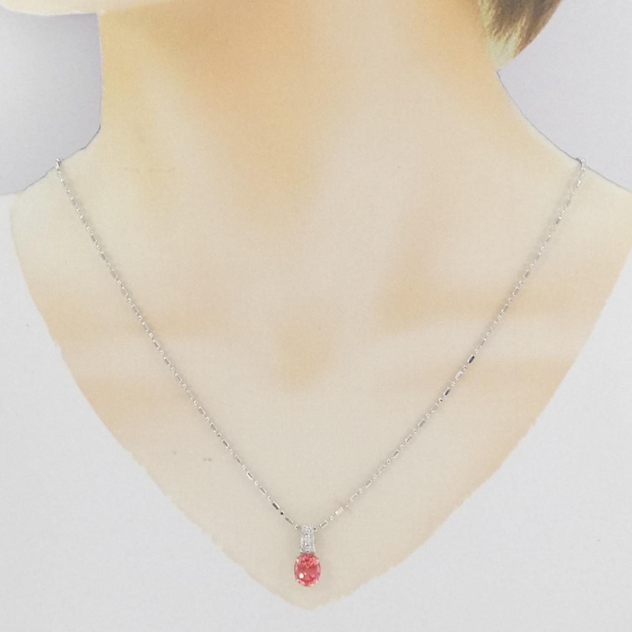 Cresanbel Synthetic Stone Necklace 2.24CT