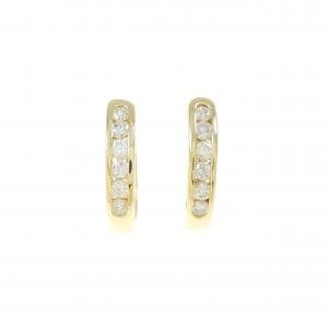 K18YG Diamond earrings 0.50CT