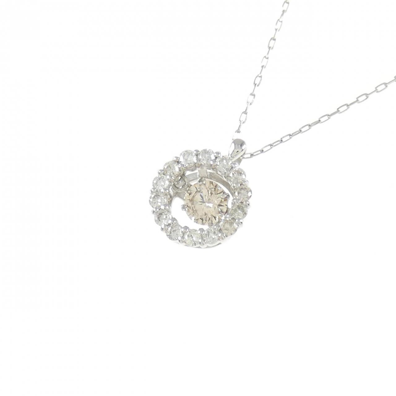 【新品】PT900 ダイヤモンド ネックレス 0.20CT