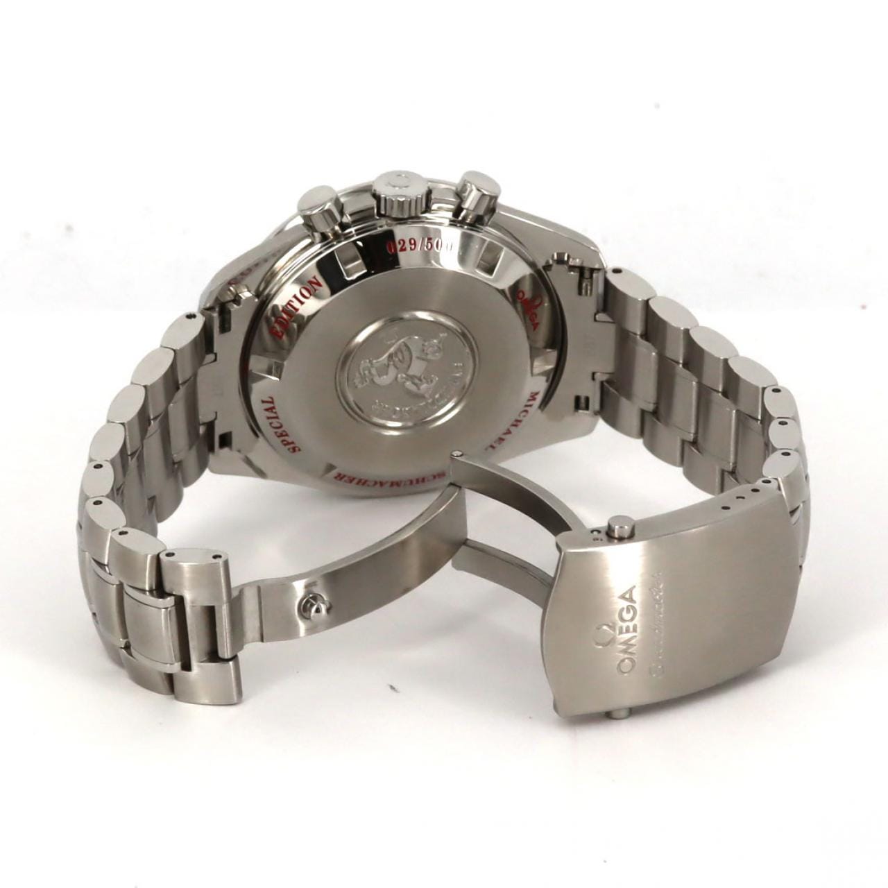 オメガ スピードマスターシューマッハ･スペシャルエディション 3853.32 SS 自動巻