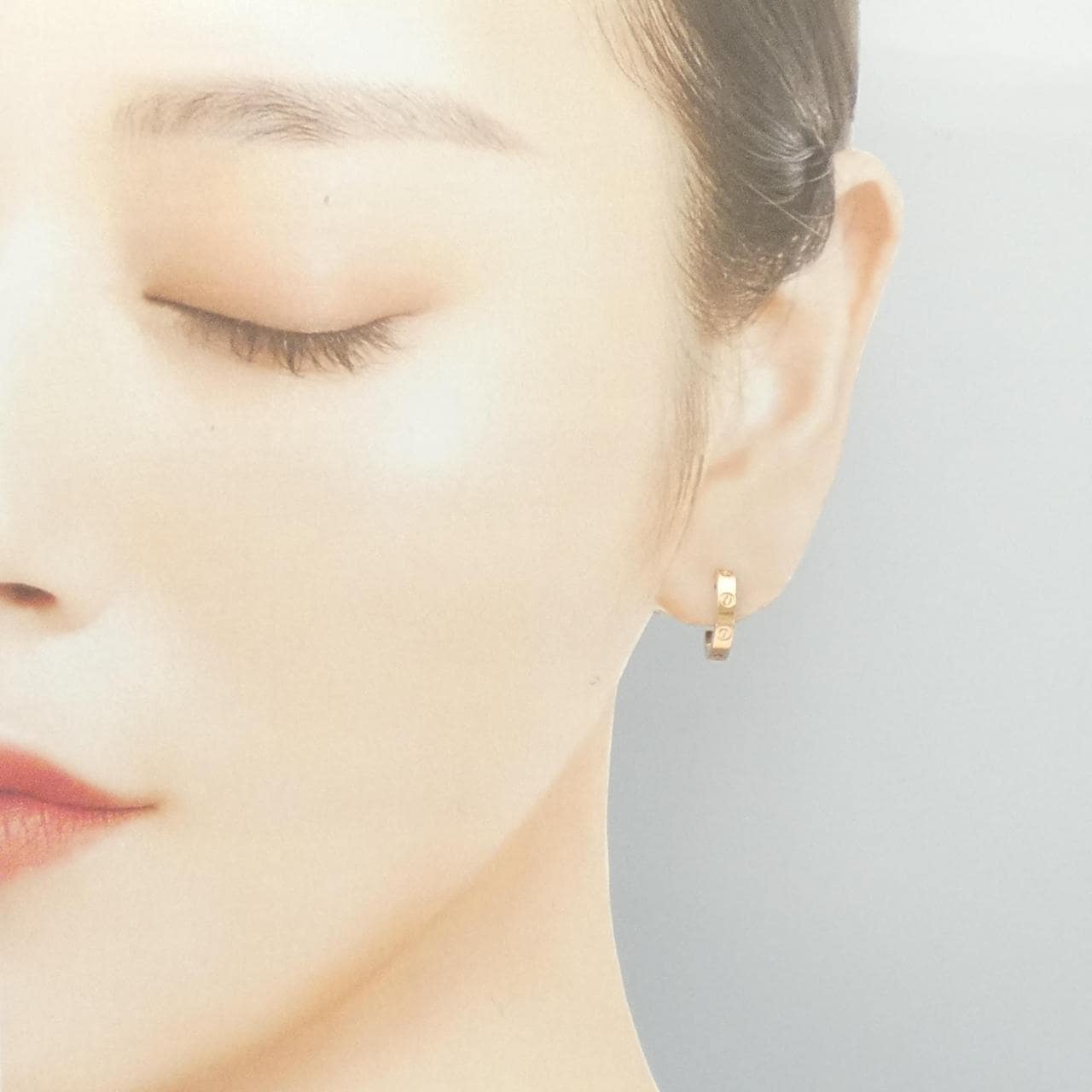 カルティエ ミニラブ ピアス