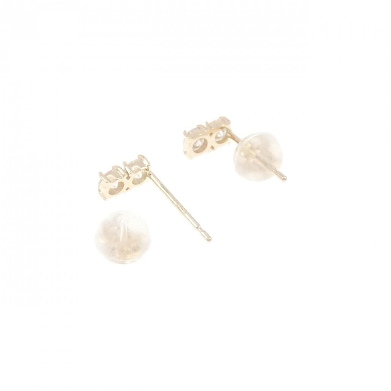 【リメイク】K10YG ダイヤモンド ピアス 0.30CT