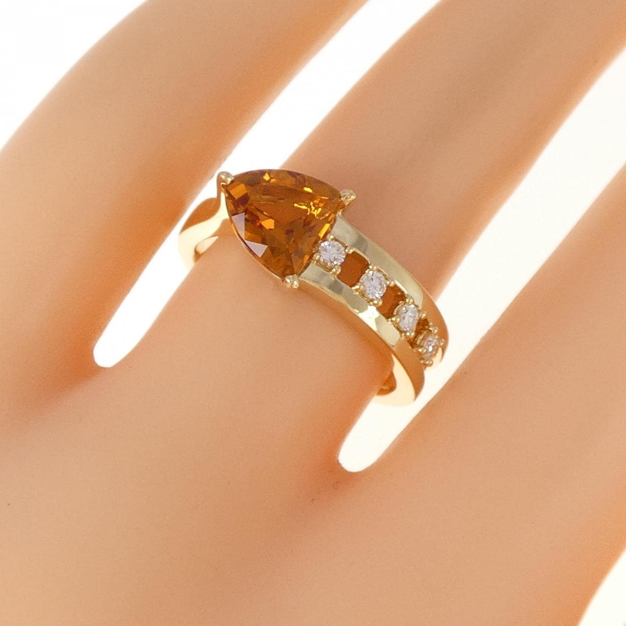 Tasaki citrine ring