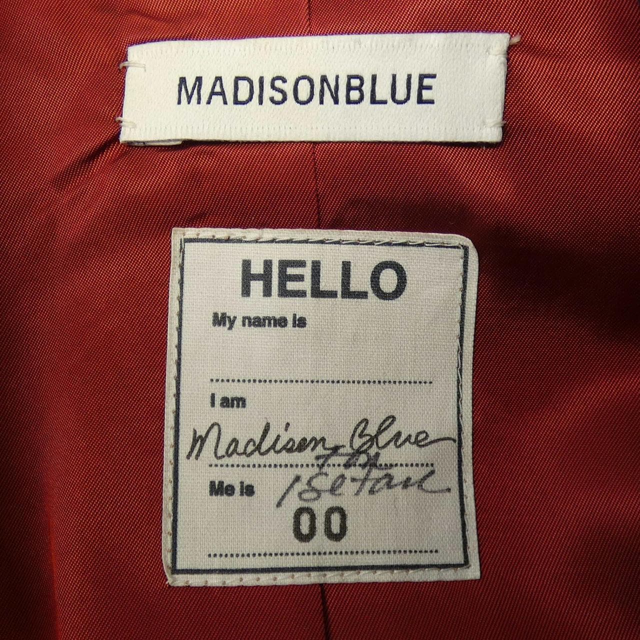 マディソンブルー MADISON BLUE MB181-1021IS ジャケット