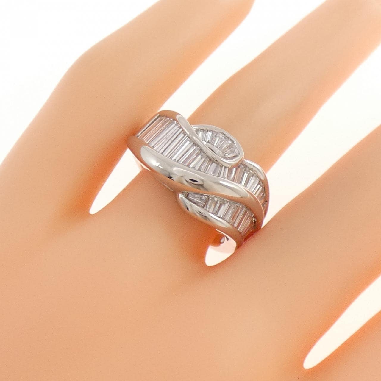 PT900 ダイヤモンド リング 1.72CT
