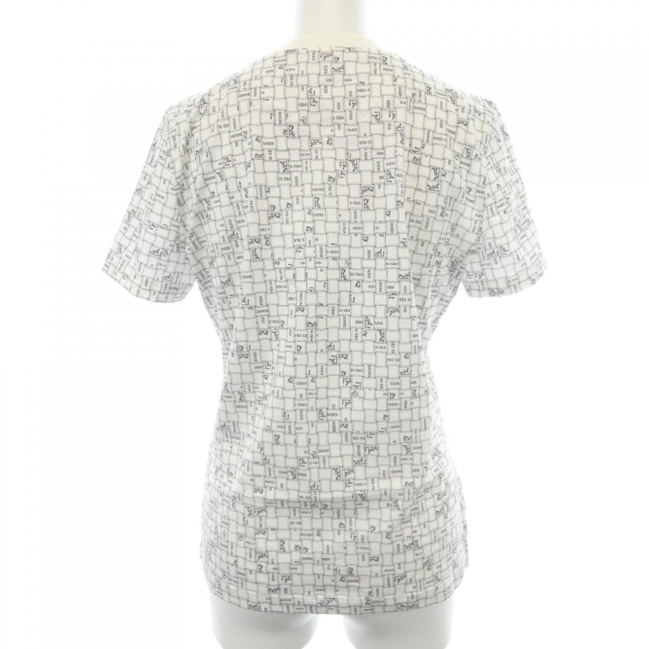 エルメス HERMES BOLDUC AU CARRE ボルデュックチェック 5E4645DK Tシャツ