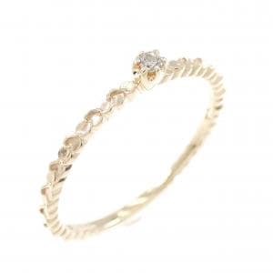 アガット ダイヤモンド リング 0.02CT